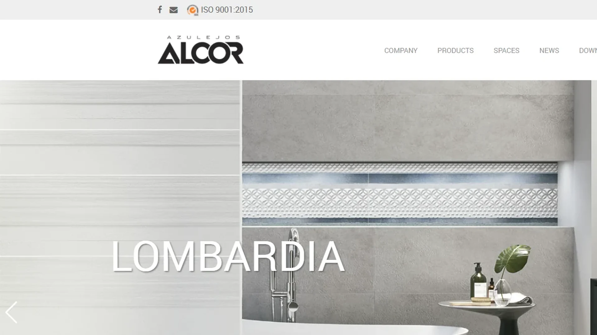 Sitio web de AZULEJOS ALCOR
